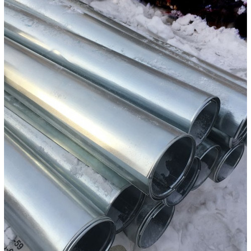 Труба-оболочка оцинкованная 180х0,6 мм ГОСТ 30732-2020 3,46 кг в Тюмени
