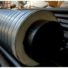 Труба в ППУ изоляции ПНД в полиэтиленовой оболочке SDR 11 16 PN ПЭ 100 110х10,0х200х3,2х41,8 мм